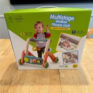 JOVWOW 2 in 1 baby gym walker NEW IN BOX